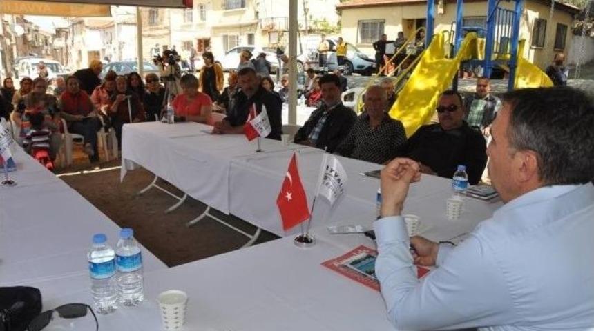 Başkan Rahmi Gen&ccedil;er, Herkesi Tek Tek Dinledi