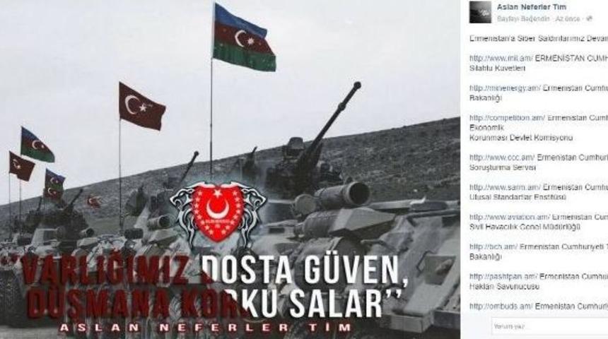 Ermenistan Genelkurmay Ve Enerji Bakanlığı Sitelerini Hacklediler