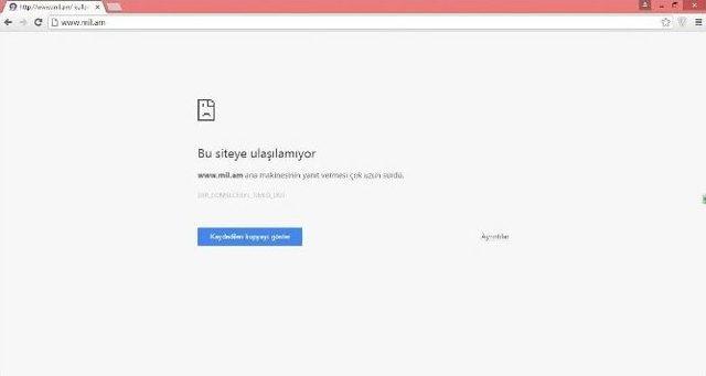 Ermenistan Genelkurmay Ve Enerji Bakanlığı Sitelerini Hacklediler