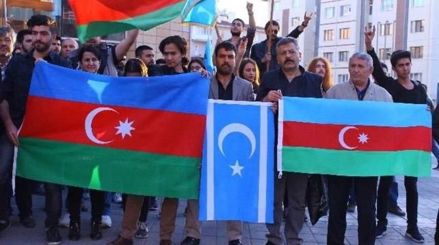 Eskişehirliler, Azerbaycan&rsquo;a Destek İ&ccedil;in Y&uuml;r&uuml;d&uuml;