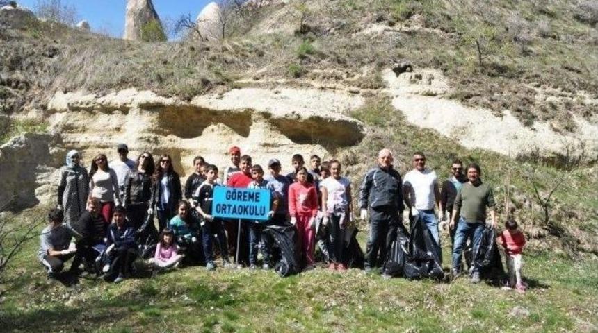 Kapadokya&rsquo;da Temizlik Kampanyası Yapıldı