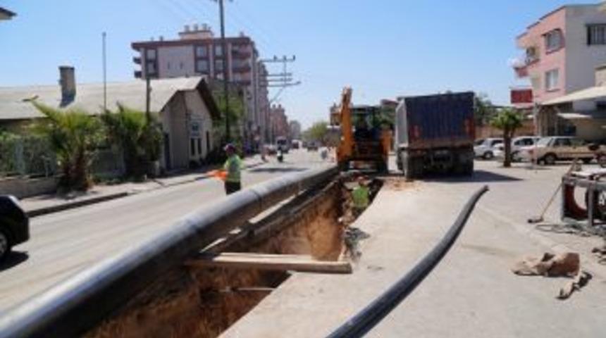 &Ccedil;avuşlu Mahallesi&rsquo;nin İ&ccedil;me Suyu Alt Yapısını Yeniliyor