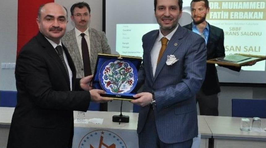 Ne&uuml;&rsquo;de "yeni T&uuml;rkiye Yolunda Erbakan&rsquo;ı Anlamak" Konferansı