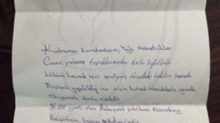 İla&ccedil; Firması Sahibinden Mehmet&ccedil;iği Duygulandıran Mektup