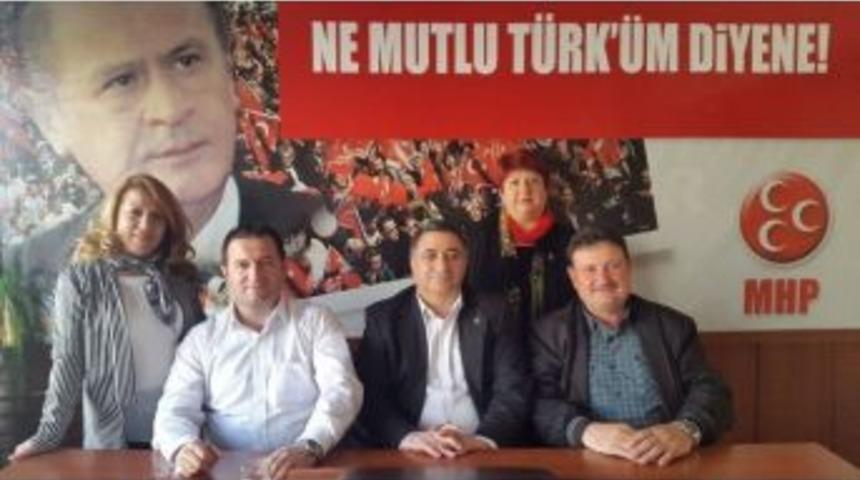 Mhp Seyitgazi İl&ccedil;e Başkanı Recep Kılı&ccedil;aslan&rsquo;dan Mhp Eskişehir İl Başkanlığı&rsquo;na Ziyaret