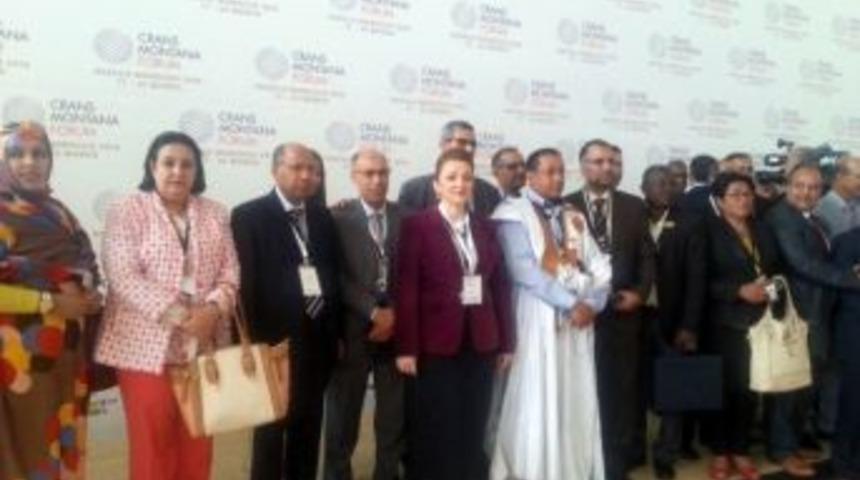 Atasoy, Gabon Cumhuriyeti Devlet Bakanı Tchango İle G&ouml;r&uuml;şt&uuml;