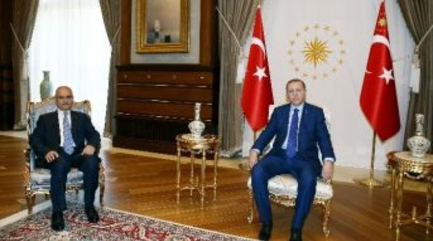 Cumhurbaşkanı Erdoğan Danıştay Başsavcısını Kabul Etti