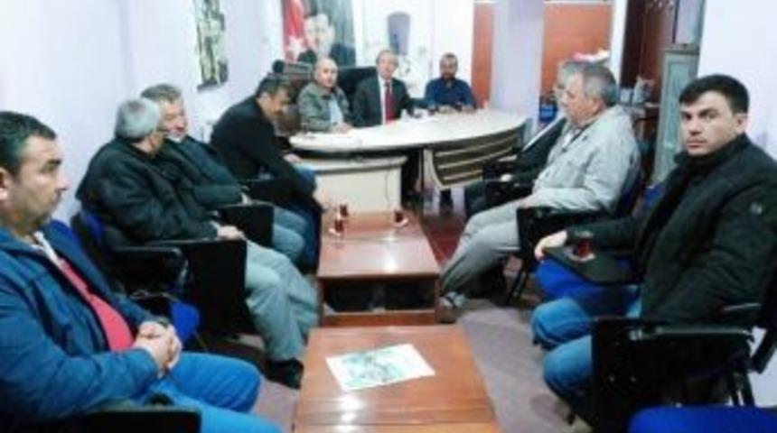 Ak Parti İl Y&ouml;netimi&rsquo;nden Hisarcık İl&ccedil;e Teşkilatı&rsquo;na Ziyaret