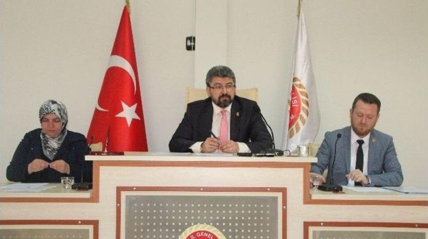 Bilecik İl Genel Meclisi 3&rsquo;&uuml;nc&uuml; Birleşimi Yapıldı