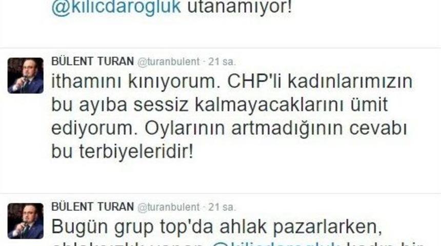 Turan, Kılıçdaroğlu’nu Eleştirdi