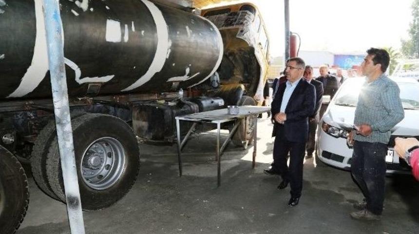 Y&uuml;reğir Belediyesi Kendi İmkanlarıyla Ara&ccedil;larını Yeniliyor