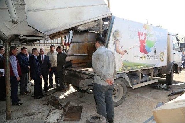 Yüreğir Belediyesi Kendi İmkanlarıyla Araçlarını Yeniliyor