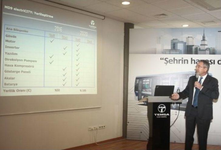 Temsa, Yeni Elektrikli Otobüsünü Tanıttı G3