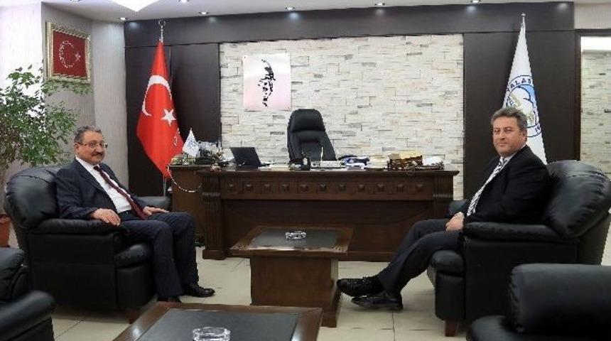 Rekt&ouml;r G&uuml;ven&rsquo;den Palancıoğlu&rsquo;na İade-i Ziyaret