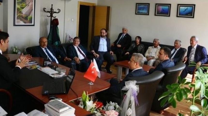 Enc&uuml;men &Uuml;yelerinden Kırıkkale Barosuna Ziyareti
