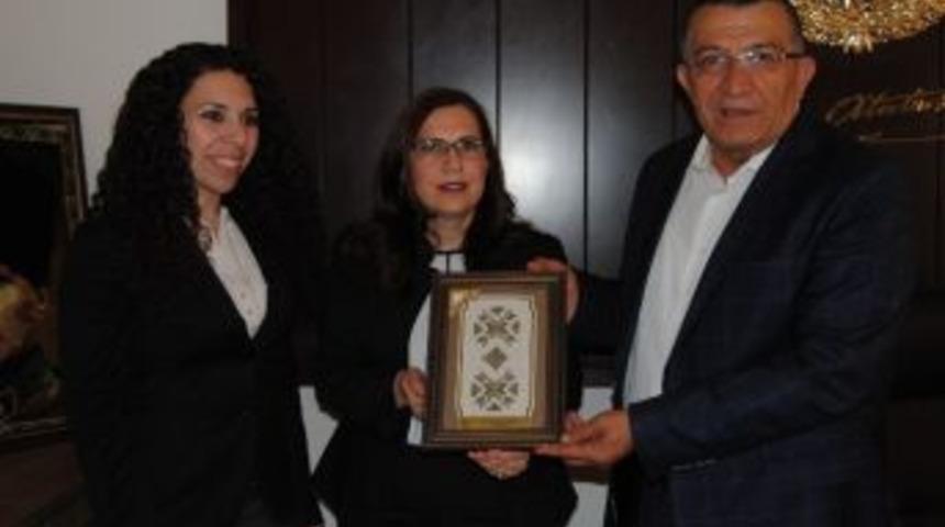 Kktc Mersin Konsolosu İnanıroğlu&rsquo;ndan Mgc&rsquo;ye Ziyaret