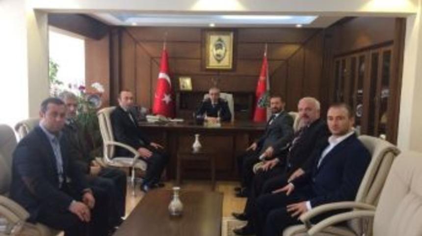 Mhp&rsquo;den Emniyet M&uuml;d&uuml;r&uuml; Yavuz&rsquo;a Ziyaret