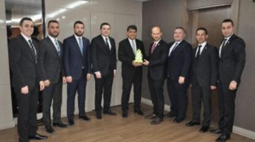 Gagiad Y&ouml;netim Kurulu Şehitkamil Belediye Başkanı Rıdvan Fadıloğlu&rsquo;nu Ziyaret Etti