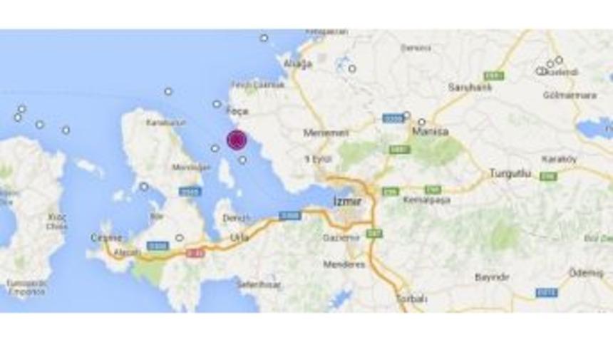 İzmir&rsquo;de Korkutan Deprem