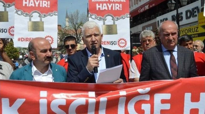 Disk&rsquo;ten &ldquo;kiralık İş&ccedil;i&rdquo; Tepkisi