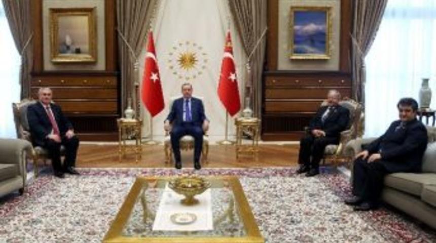 Cumhurbaşkanı Erdoğan Yargıtay Cumhuriyet Başsavcısı&rsquo;nı Kabul Etti