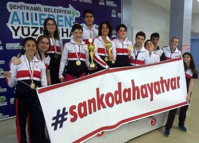 Özel Sanko Okulları’nın Yüzme Başarısı