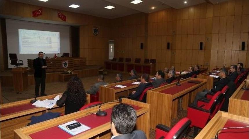 İl &Ouml;zel İdaresi Personeline Ab Proje Hazırlama Eğitimi Verildi