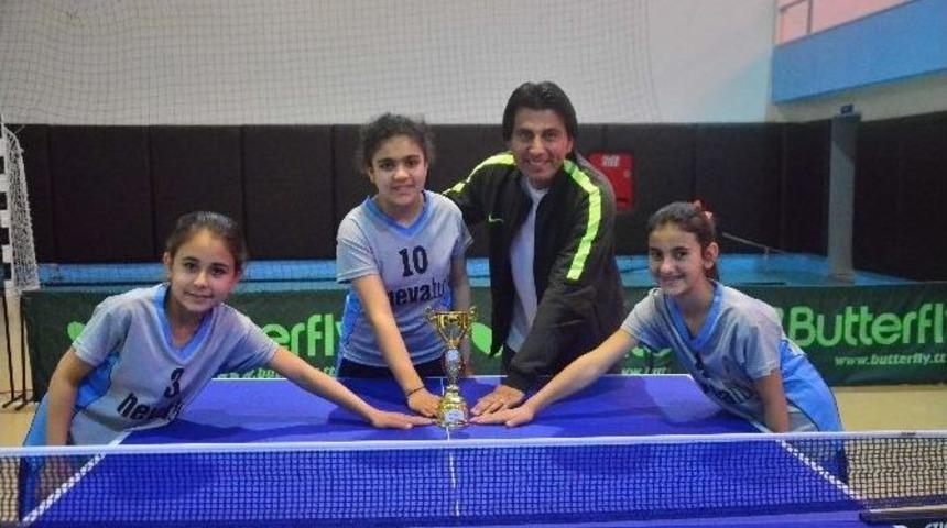 Okullararası Masa Tenisi K&uuml;&ccedil;&uuml;kler İl Birinciliği Sona Erdi