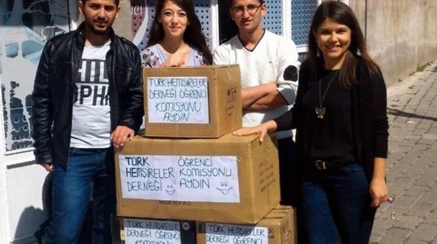 Hemşire Adayları Yardım Kampanyası D&uuml;zenledi