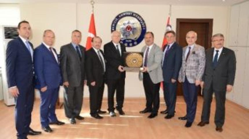 Dto Heyei Denizli Emniyet M&uuml;d&uuml;r&uuml; Namal&rsquo;ı Ziyaret Etti