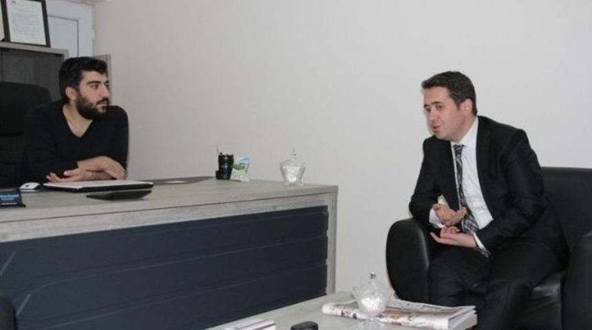 Sağlık M&uuml;d&uuml;r&uuml; Yanmaz&rsquo;dan Basın Kuruluşlarına Ziyaret