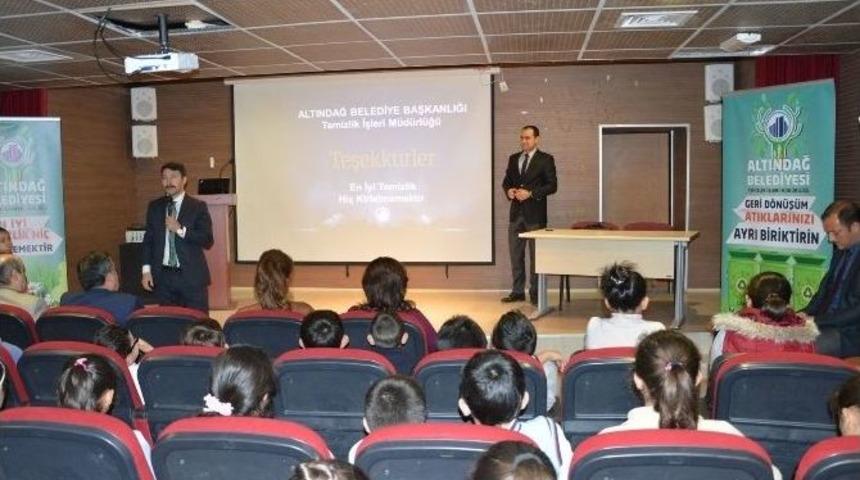 Altındağlı &Ouml;ğrencilere Temizlik Eğitimi