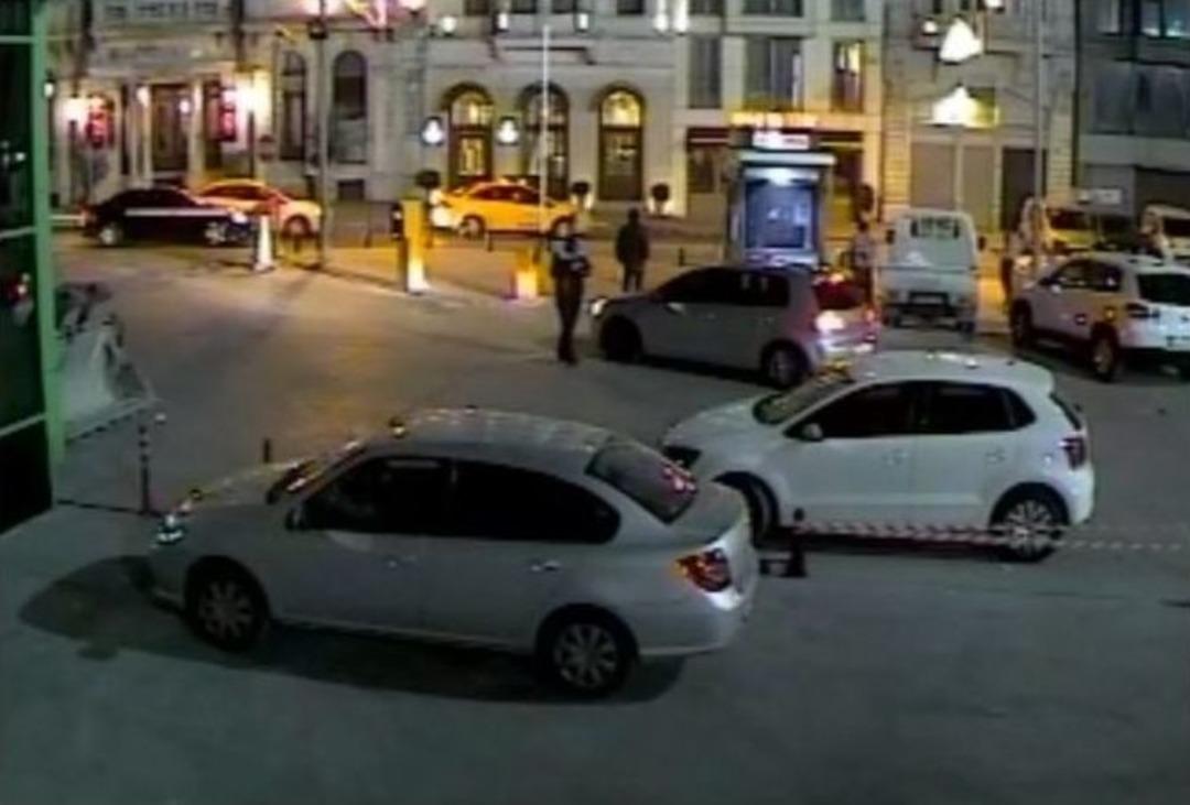 İspark G&ouml;revlisinin &Ouml;ld&uuml;r&uuml;lmesi G&uuml;venlik Kameralarına Yansıdı