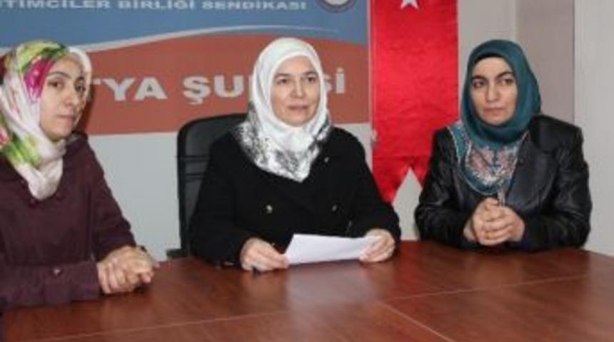 Eğıtim Bir-sen Kadın Kollarından Kılı&ccedil;daroğlunu Tepki