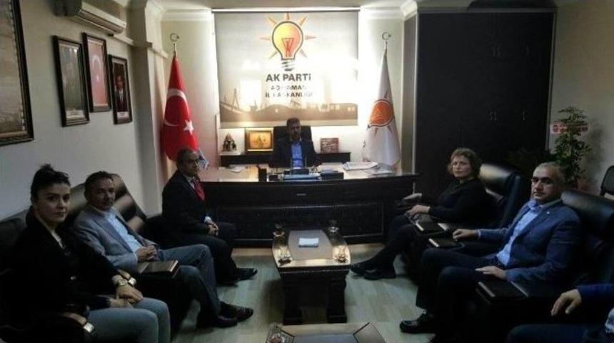 Anadolu Hayad&rsquo;tan Ak Parti İl Başkanı Dimez&rsquo;e Ziyaret