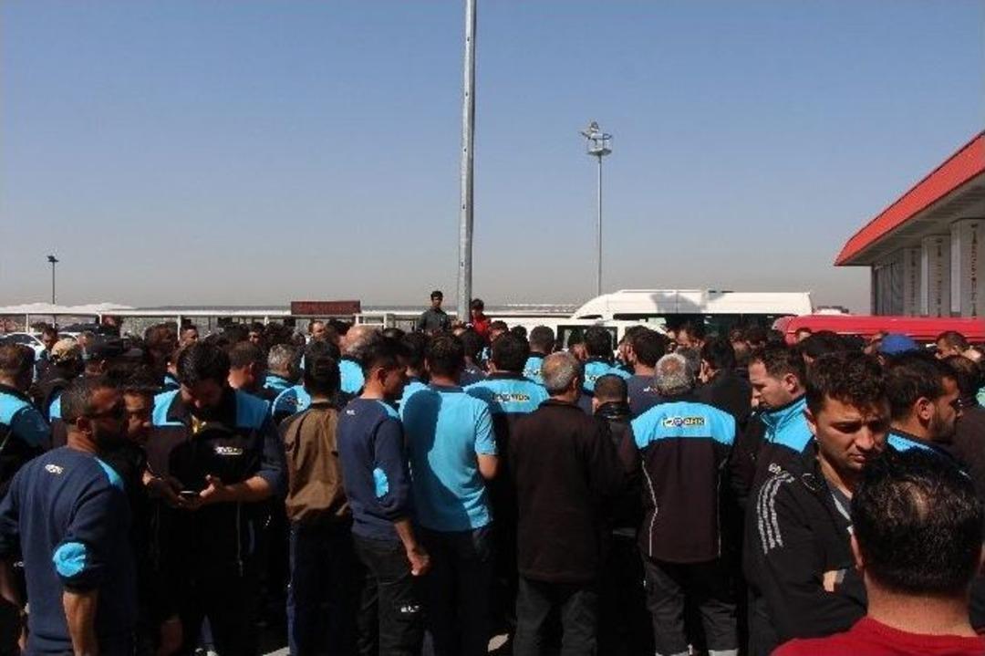 İspark &Ccedil;alışanlarından Cinayete Kurban Giden Mesai Arkadaşları İ&ccedil;in Eylem