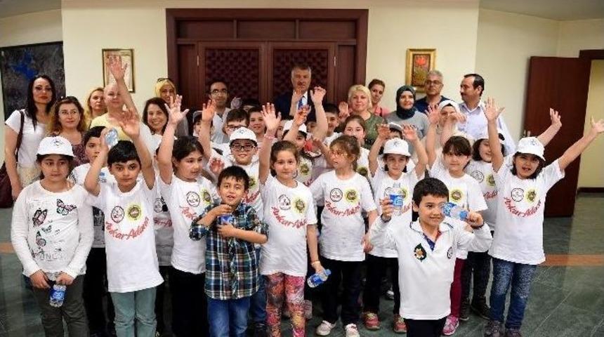 Kardeş Okullardan Başkan Karalar&rsquo;a Ziyaret