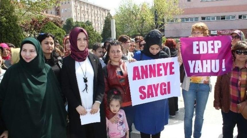 &Ccedil;anakkale&rsquo;de Ak Kadınlardan Kılı&ccedil;daroğlu&rsquo;na Tepki