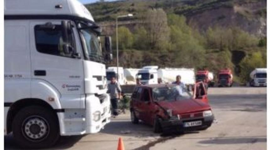 Bartın’da Trafik Kazası: 1 Yaralı