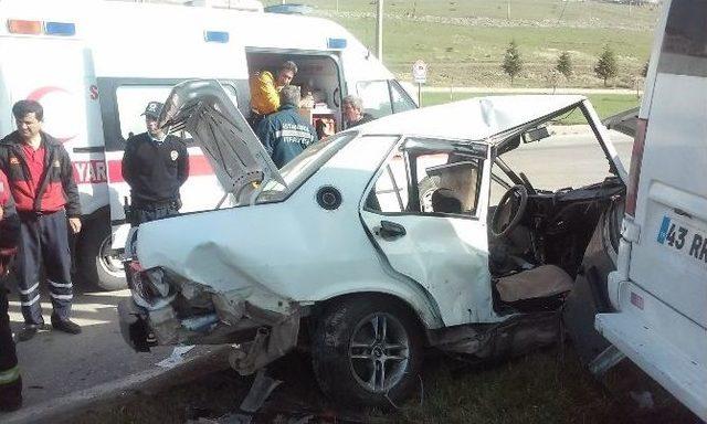 Tavşanlı&rsquo;da Trafik Kazası: 1 &Ouml;l&uuml;, 2 Yaralı 1