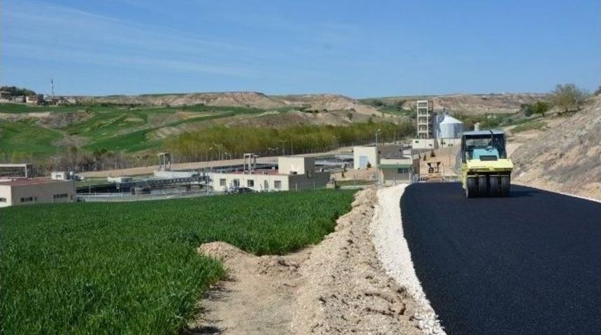 Atıksu Arıtma Tesisi Yolu Asfaltlandı