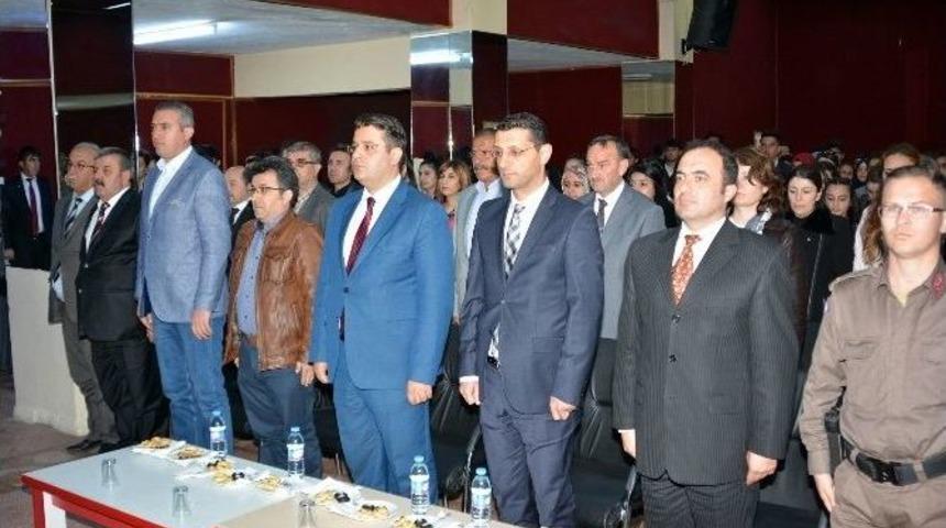 Pınarbaşı’nda Mehmet Akif Ersoy Konulu Konferans Düzenlendi