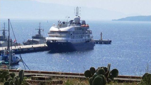 Bodrum’a İlk Turist Kafilesi Deniz Yolu İle Geldi