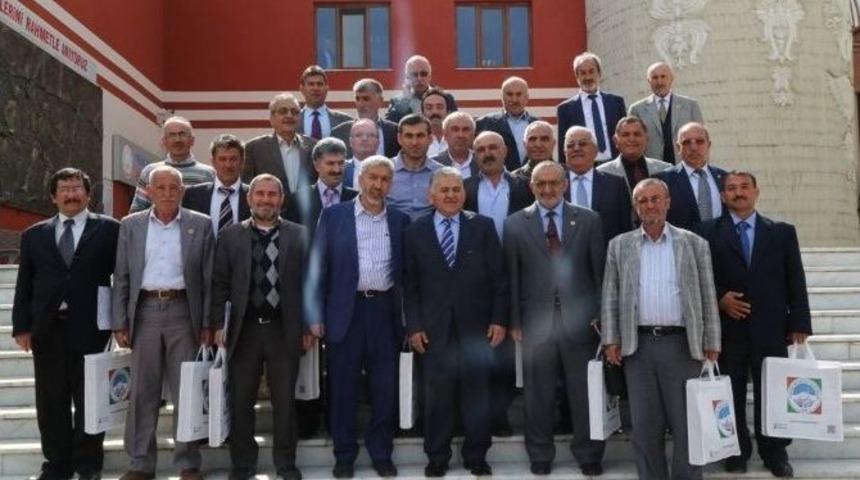 Melikgazi İl&ccedil;esinin Muhtarları Bir Araya Geldi