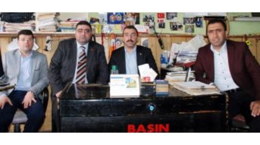 Ak Parti İl Başkanı &Ccedil;alkın&rsquo;dan Kkdgc Başkanı Daşdelen&rsquo;e Tebrik Ziyareti