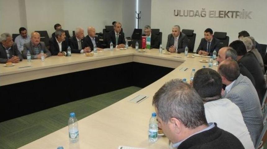 Uedaş, Osmangazi Mahalle Muhtarlarını Dinledi