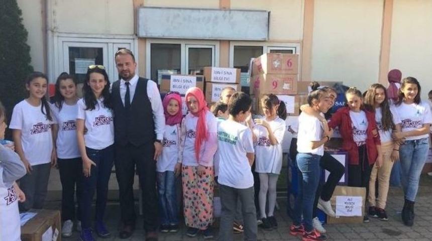 Kartepe Bilgi Evi &Ouml;ğrencilerinden &Ouml;rnek Davranış