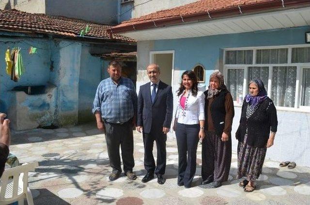 İl Sağlık Müdürü Hastaları Evinde Ziyaret Etti