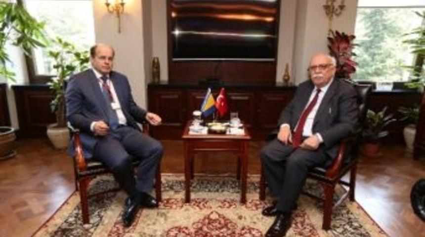 Bakan Avcı, Bosna Hersek Sivil İşler Bakanı Osmanovic İle Biraraya Geldi