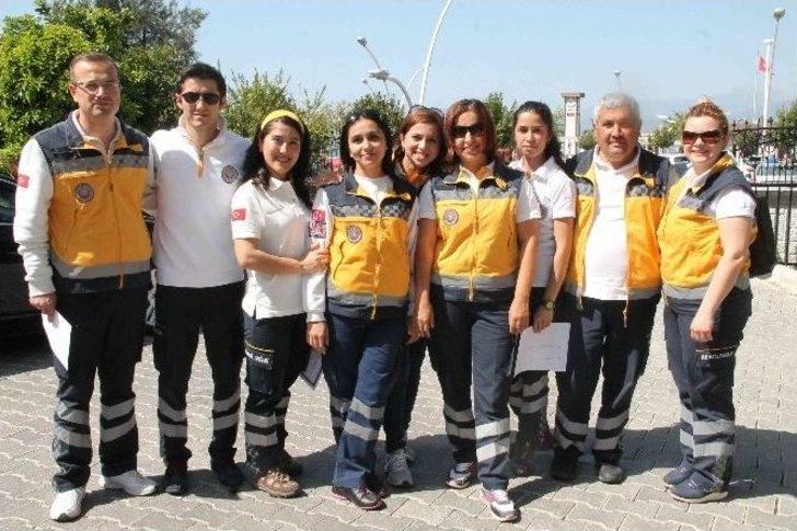 Fethiye’de 112 Acil Personeline Teşekkür Belgesi Yağdı G1